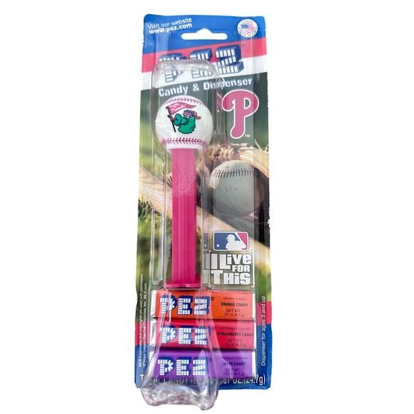 Baseball Pez Vintage MLB Dispensers Phillies Yankees Saints collectible bundle - Picture 2 of 6